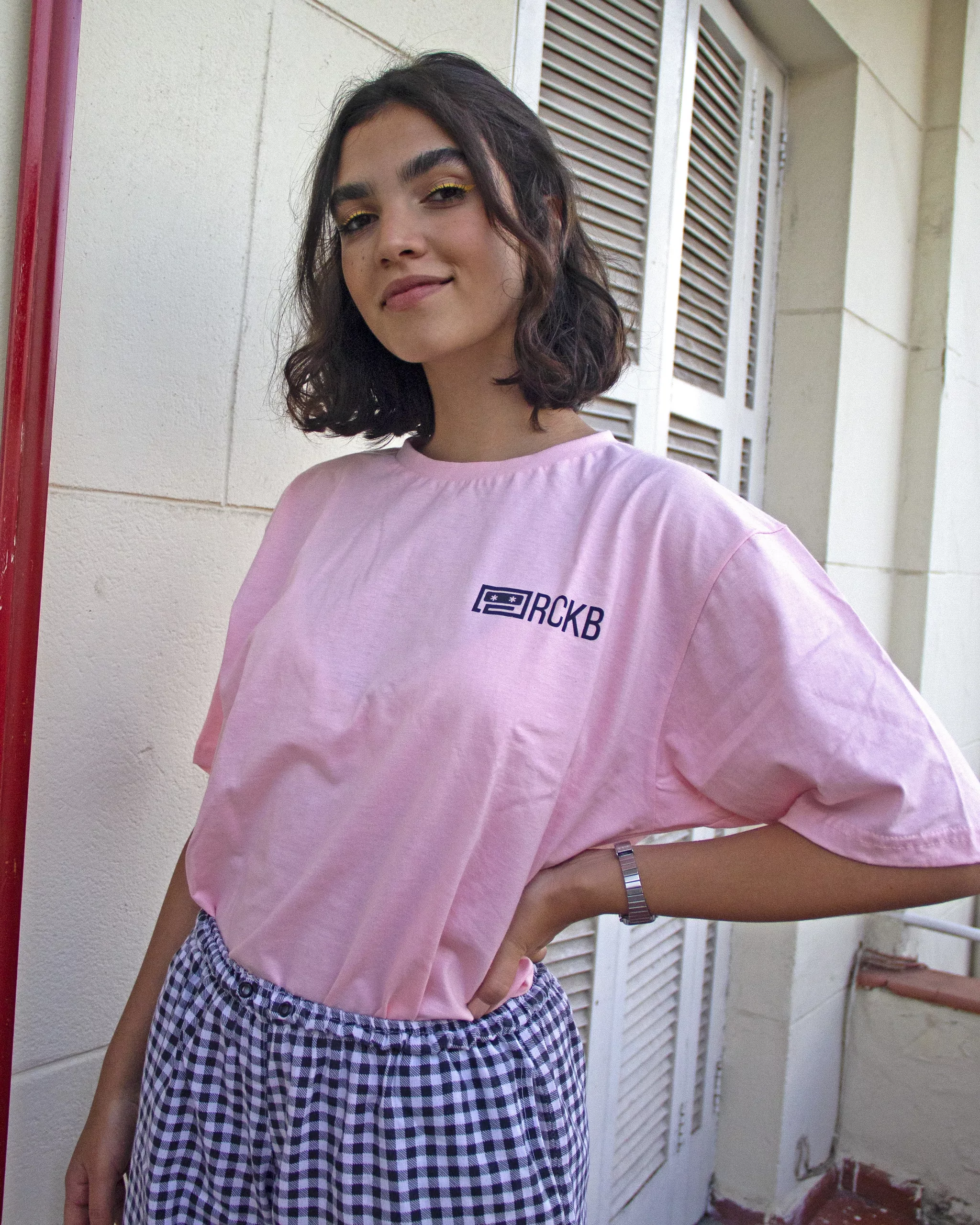 Camiseta Rosa Rockambole